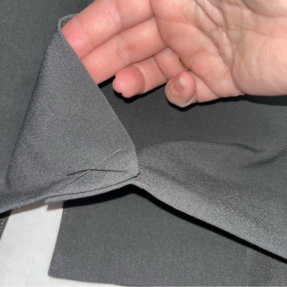 AllSaints All Saints Aleida Tri Blazer Open Black Smoke Grey Gray Size 2 NEW - Picture 14 of 15